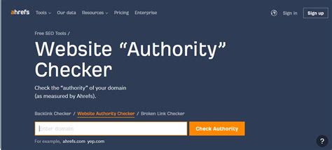 da cheker|Website Authority Checker .